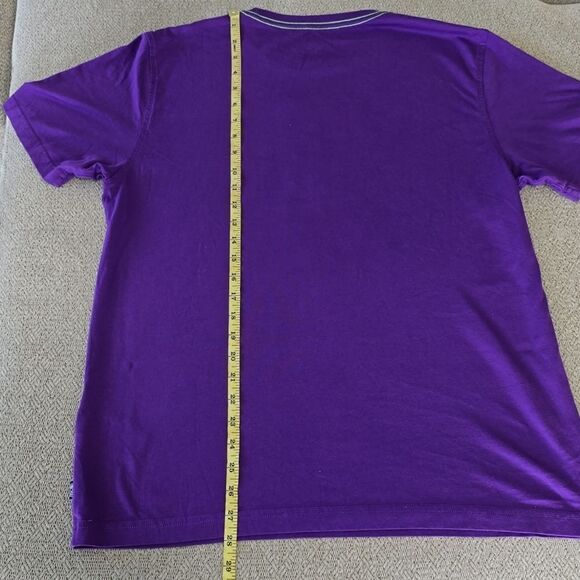 Psycho Bunny Vivid Violet Purple Dylan Gradient T-Shirt - Size 6 (Large) - Picture 8 of 11